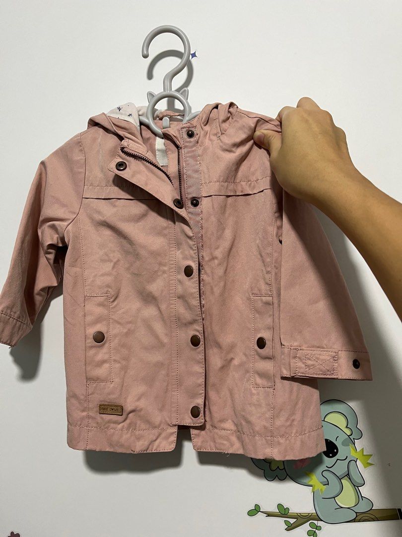 Pink Zara Baby Girl Jacket Padded Jacket Zara Toddler Girl Jackets