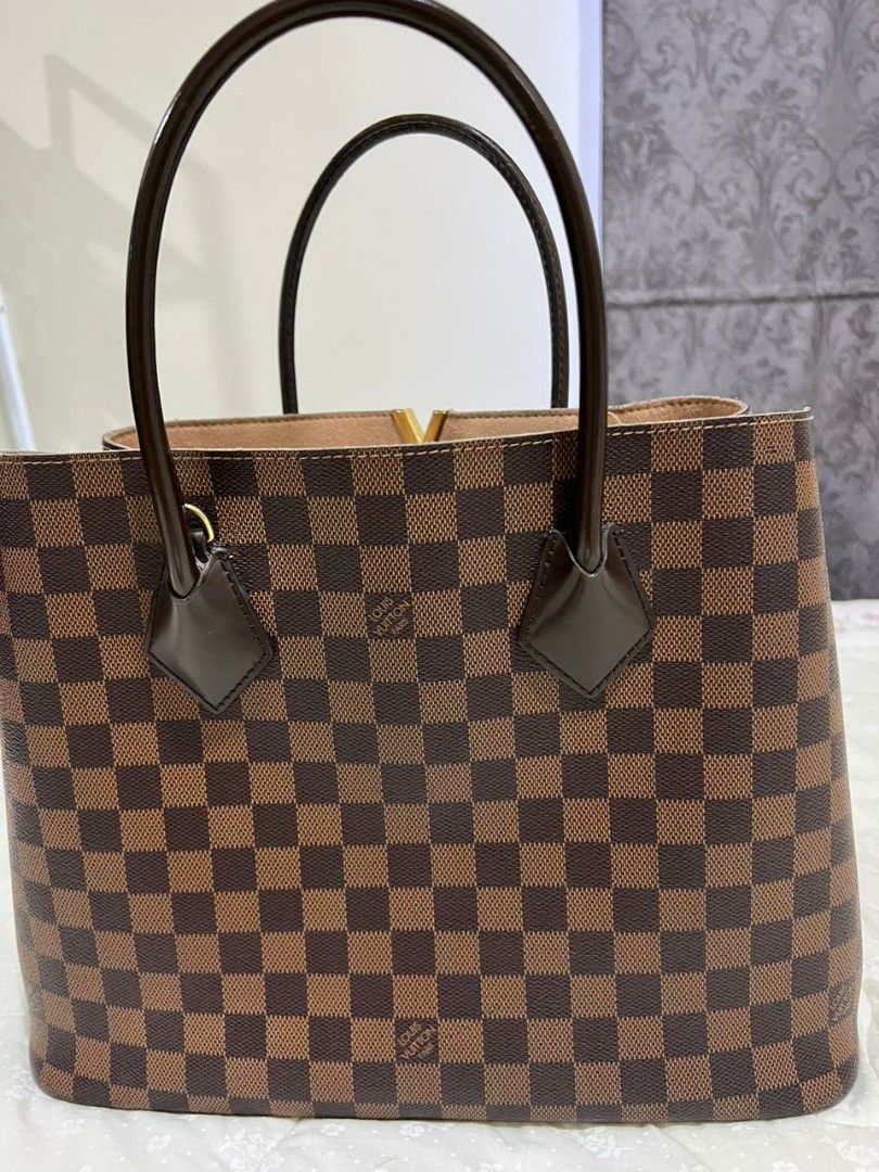 N41435 Louis Vuitton 2015 Damier Ebene Kensington Bag