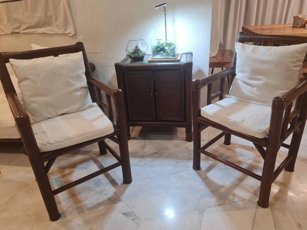 Bamboo cheap chair olx
