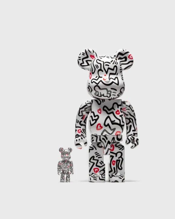 BEARBRICK 400% & 100% KEITH HARING #8, 興趣及遊戲, 玩具& 遊戲類