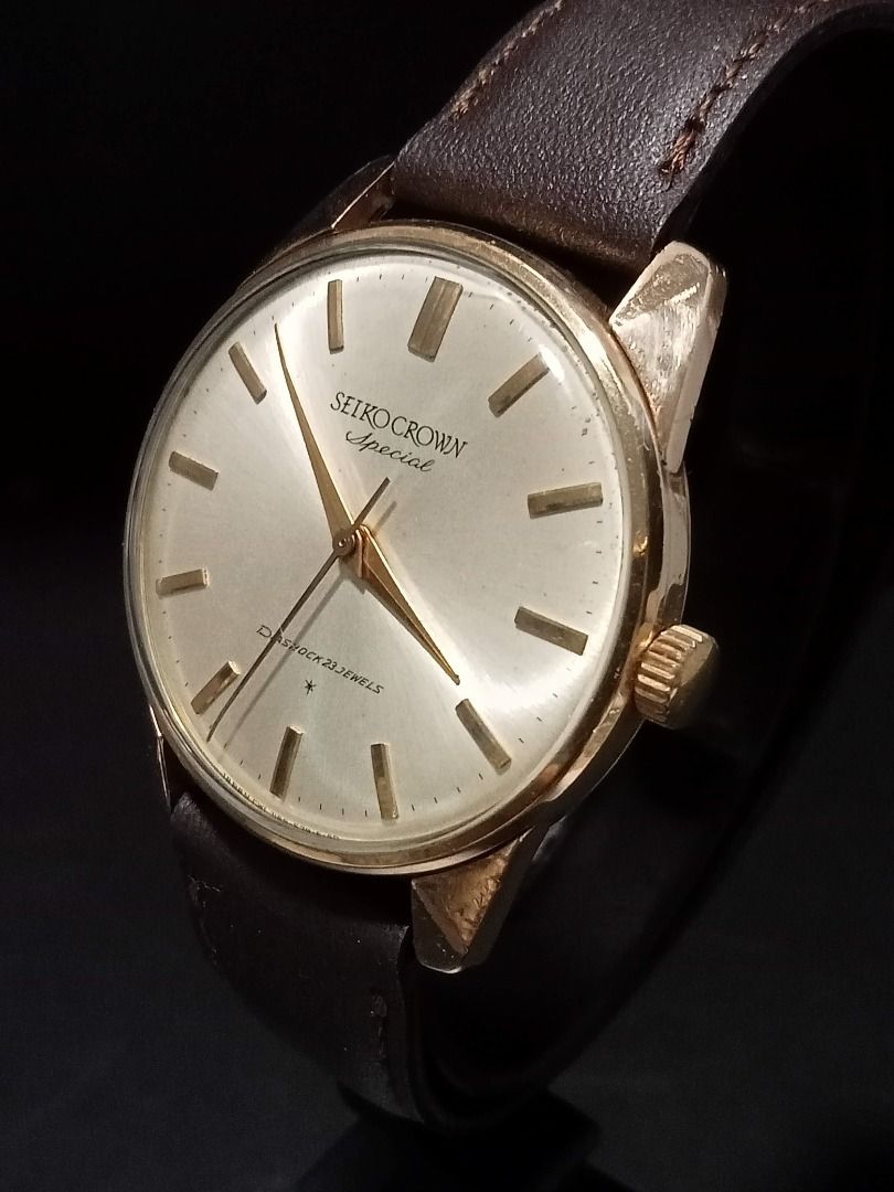 RESTORED Collectible Birthday Watch April 1964 Seiko Crown
