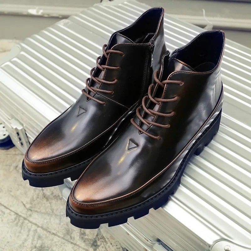 Red bottom boots mens sale