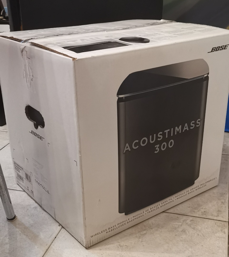 Bose Acoustimass 300, Audio, Soundbars, Speakers & Amplifiers on Carousell