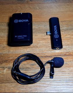 BOYA BY-WM4 Pro Lavalier  wireless microphone