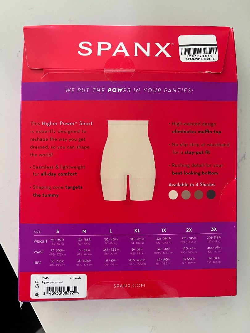 Brand new Spanx Higher Power Shorts, Women's Fashion, New Undergarments &  Loungewear on Carousell