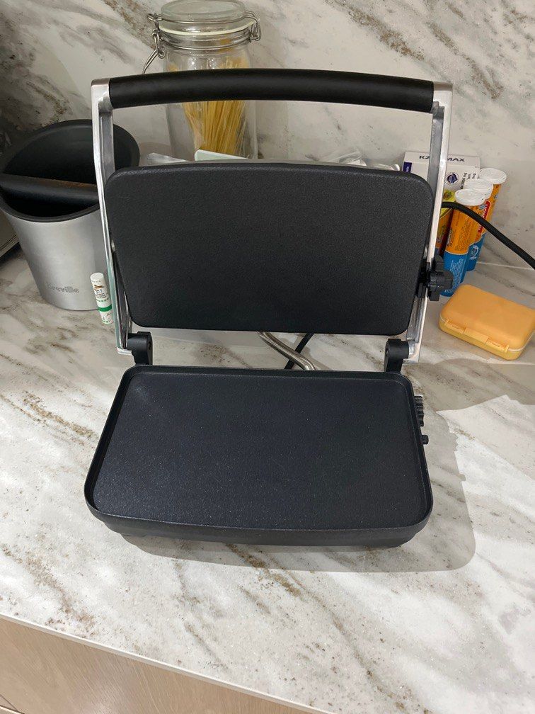 Breville BSG220 The Toast and Melt Sandwich Press Brushed Stainless