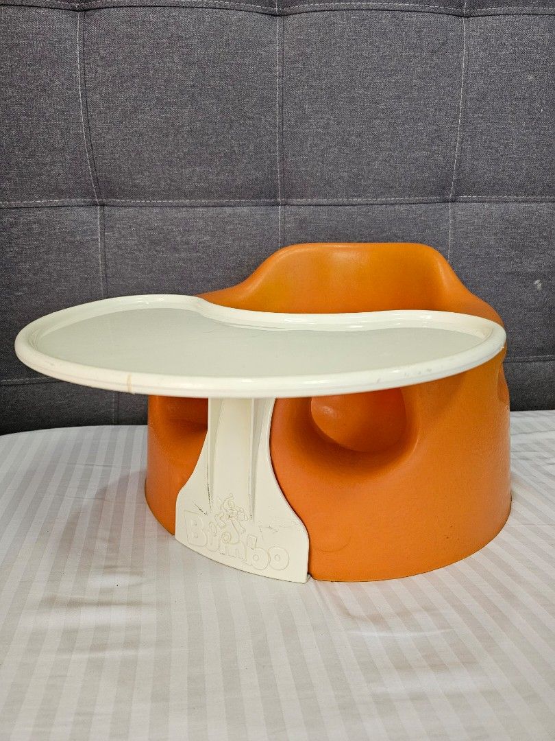 Bumbo chair authetic with table baby chair