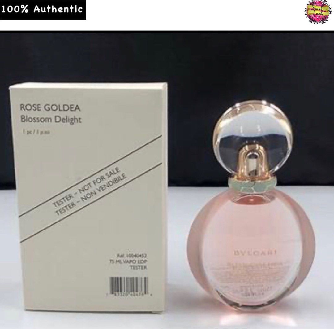 Bvlgari rose cheap goldea tester