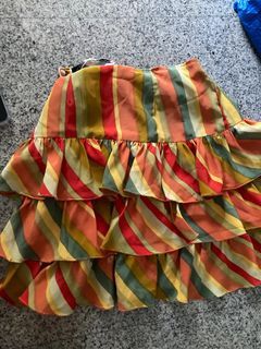 Candy striped skirt