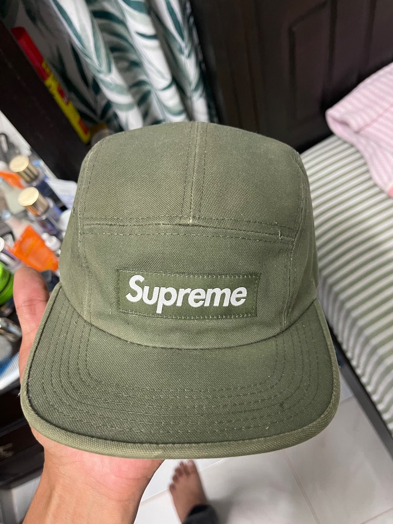 Supreme olive green hat top