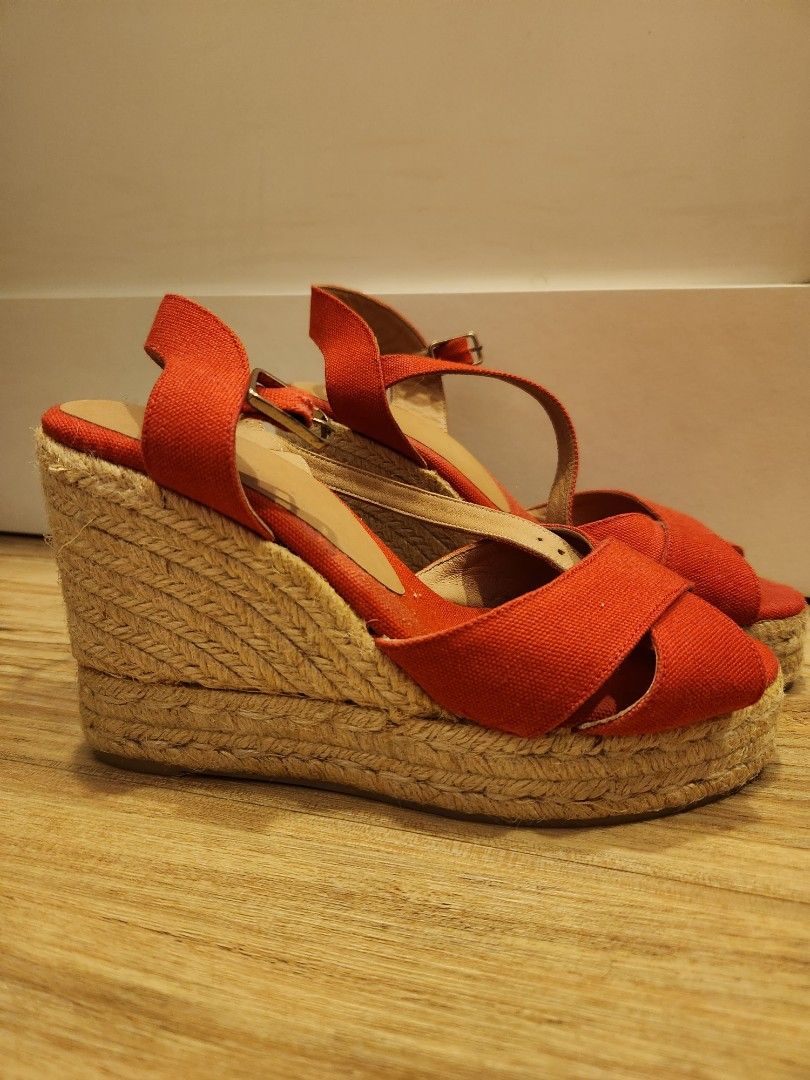 Castaner Red Espadriles Size EU 38 Women s Fashion Footwear