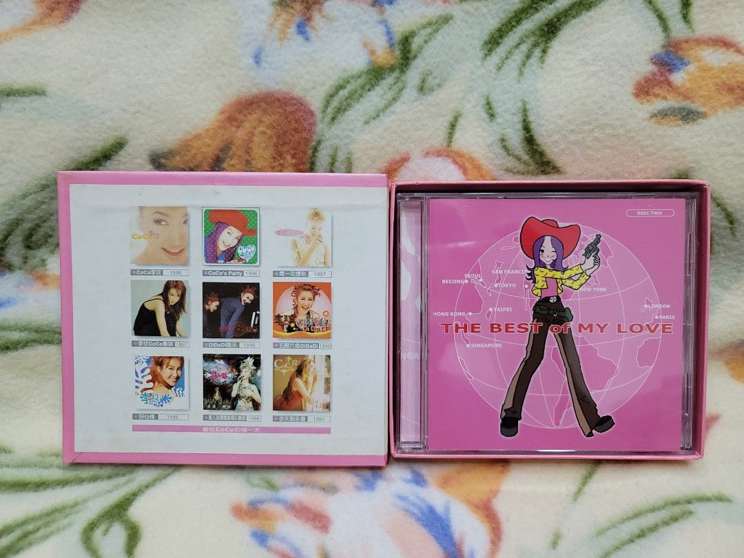 李玟cd=The Best of My Love 第一張全紀錄精選（2000年發行，附歌迷卡及年曆卡) 照片瀏覽 3