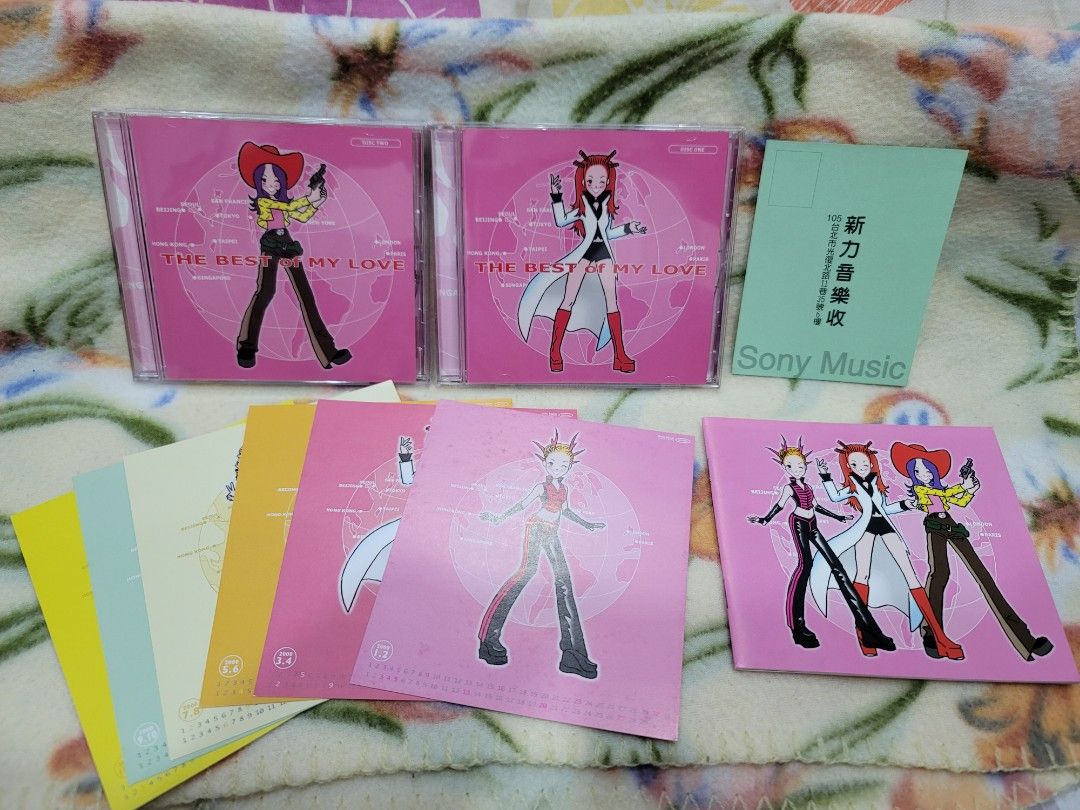 李玟cd=The Best of My Love 第一張全紀錄精選（2000年發行，附歌迷卡及年曆卡) 照片瀏覽 4