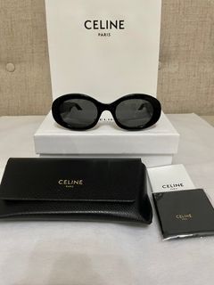 Celine Triomphe 01 Sunglasses Smoke Lenses