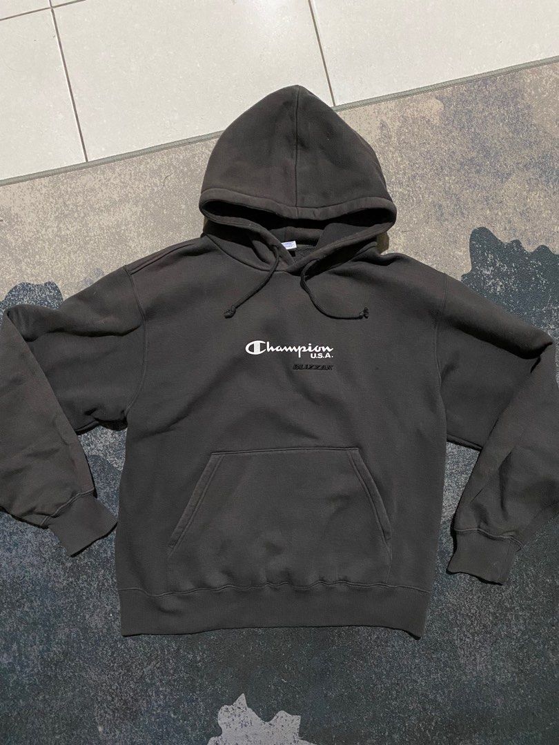Champion hoodie Men s Fashion Tops Sets Hoodies on Carousell