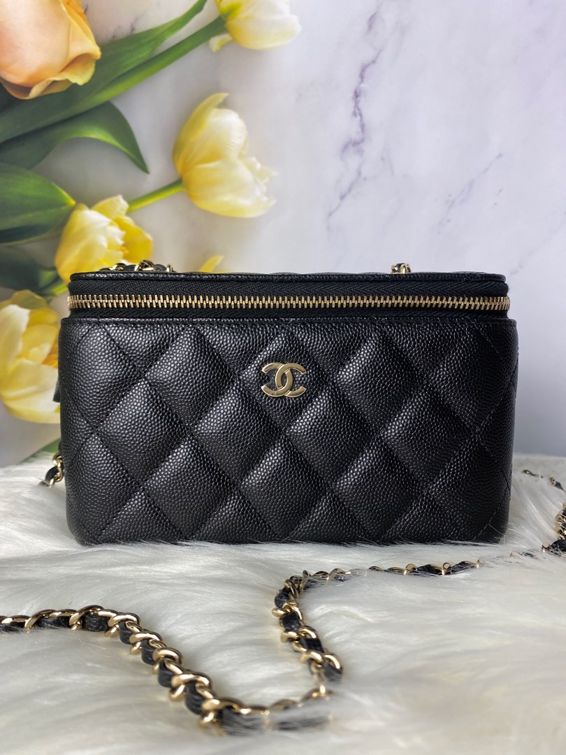 Chanel Vanity Bag, Luxury, Bags & Wallets on Carousell