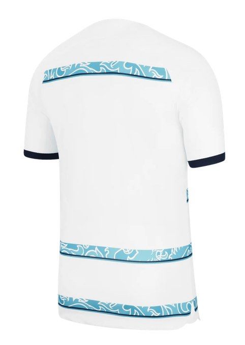 Chelsea 22/23 Away Jersey (Category: Athletic Clothing) located in Sydney. Submitted by shanetalwar (Listing ID 1242982680, Image 2). Description: Chelsea 22/23 Away match jersey, authentic and brand new.
