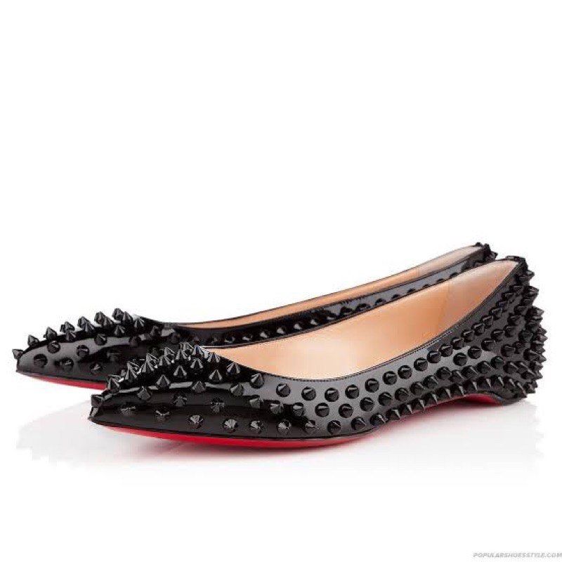 Christian louboutin flat shoes shop