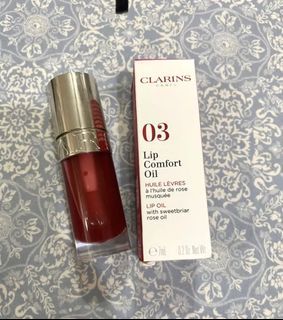 Clarins Lip Comfort Oil  03 Cherry 7ml Authentic