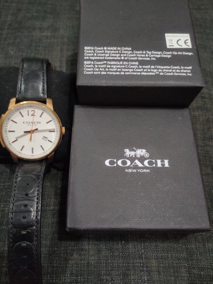 Coach watch