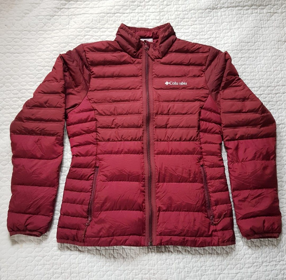 Columbia women's lightweight mckay lake cheap down full zip puffer jacket