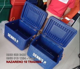 Cooler box with drain or without drain.