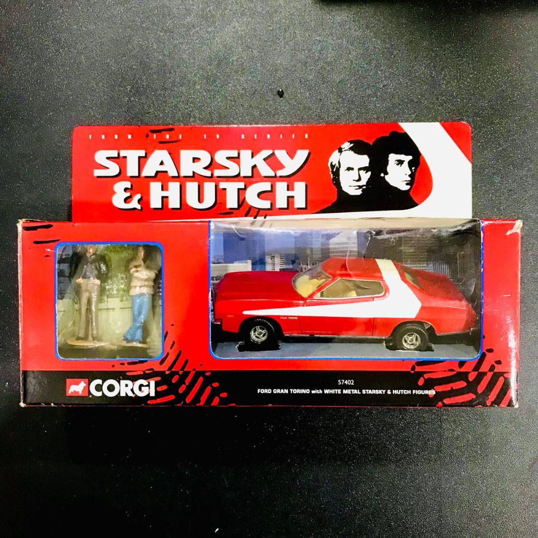 Starsky & Hutch voiture ford gran torino vintage en métal - corgi