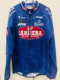 Cycling Jersey Team Carrera by Carrera Blue Age