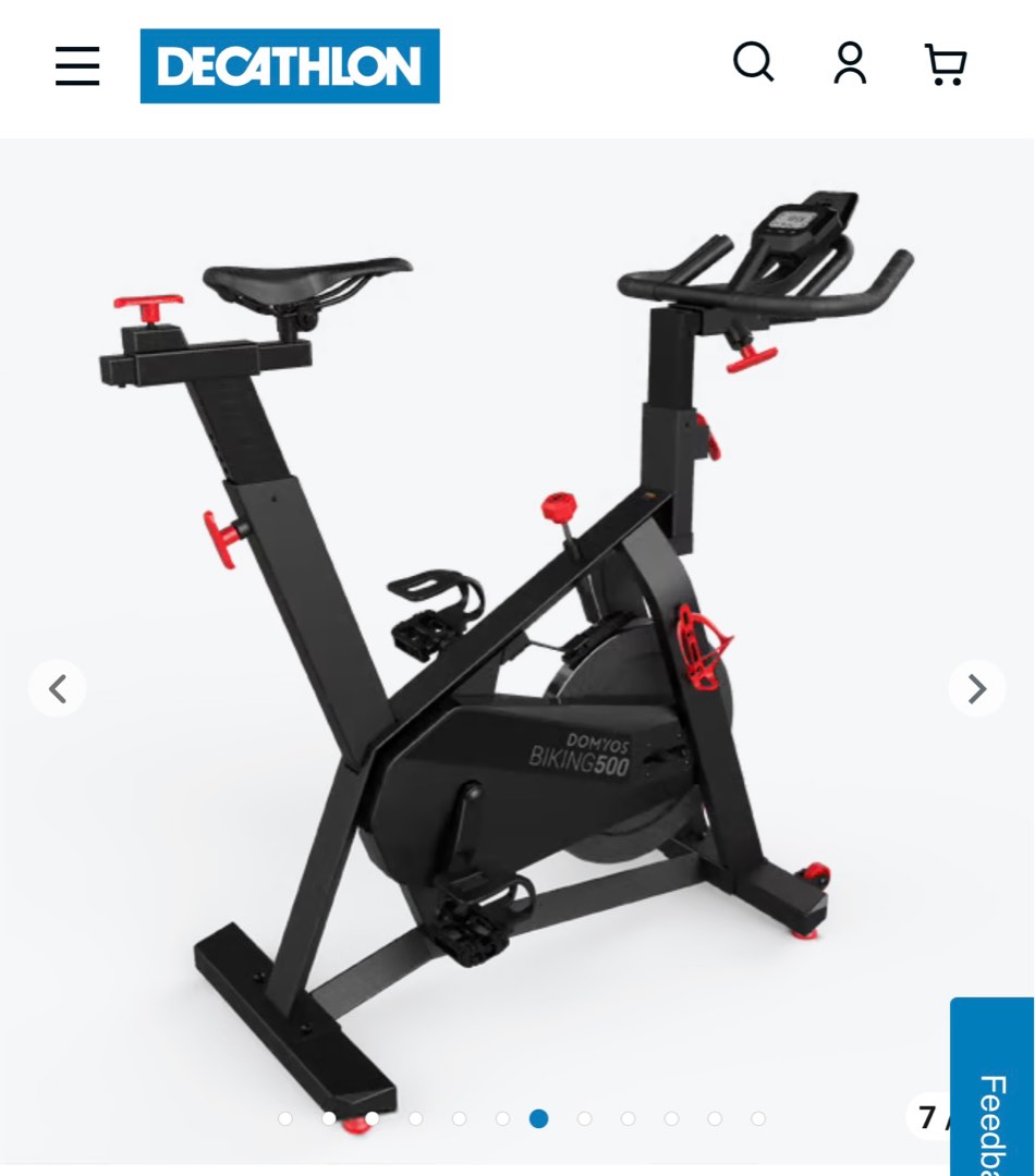 Domyos 500 exercise bike clearance