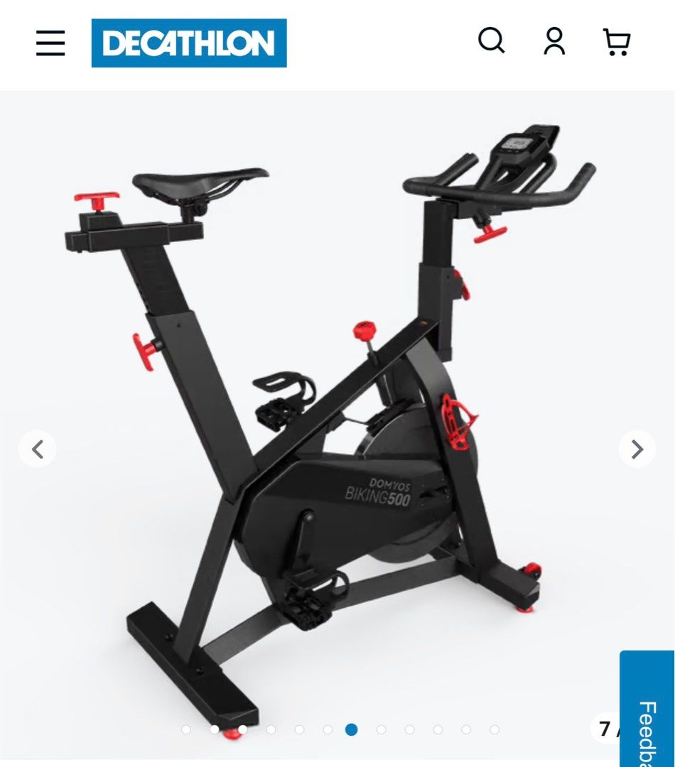 Domyos top cycling machine