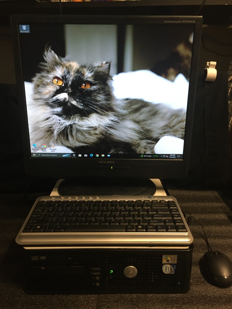 Dell Optiplex 745 Compact Desktop Computer (Full Set 120GB SSD & 4GB