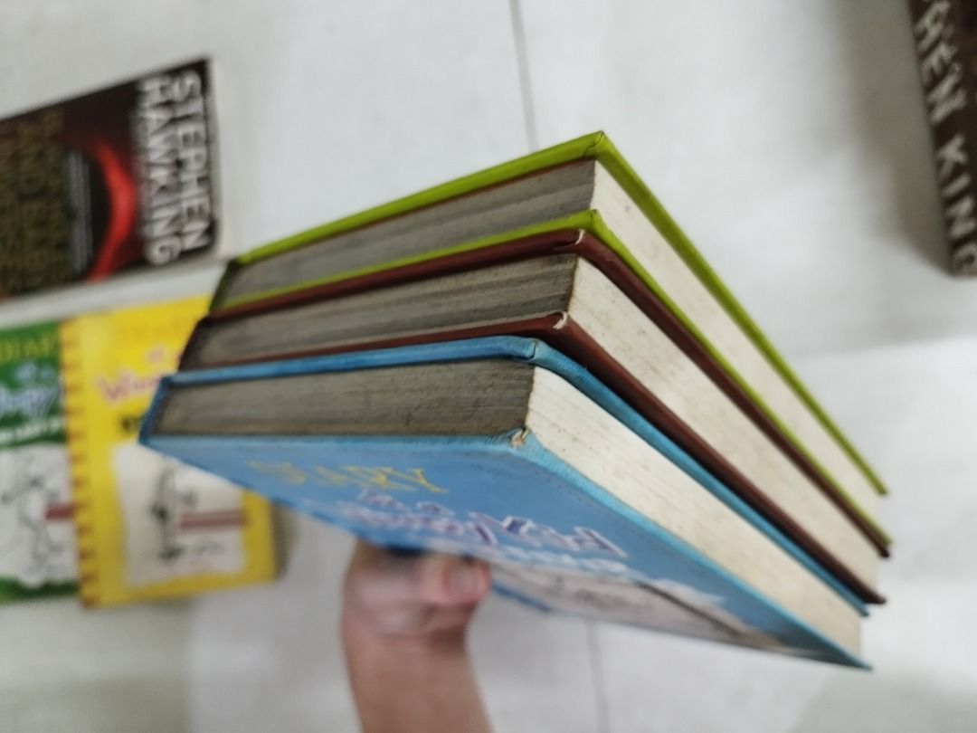 Diary of a Wimpy Kid (6-8) Hardbound (Category: Children's Books) located in Caloocan City. Submitted by keithy1007 (Listing ID 1243011440, Image 2). Description: Hard Bound (125 each, 325 for all) 1. Cabin Fever 2. The Third Wheel 3. Hard Luck Top and sides are dirty due to shelf display but the pages are unaffected and in good condition. RFS: Decluttering Open to possible meetup at Monumento / SM Grand / Ayala Cloverleaf but PREFER Shipping / C