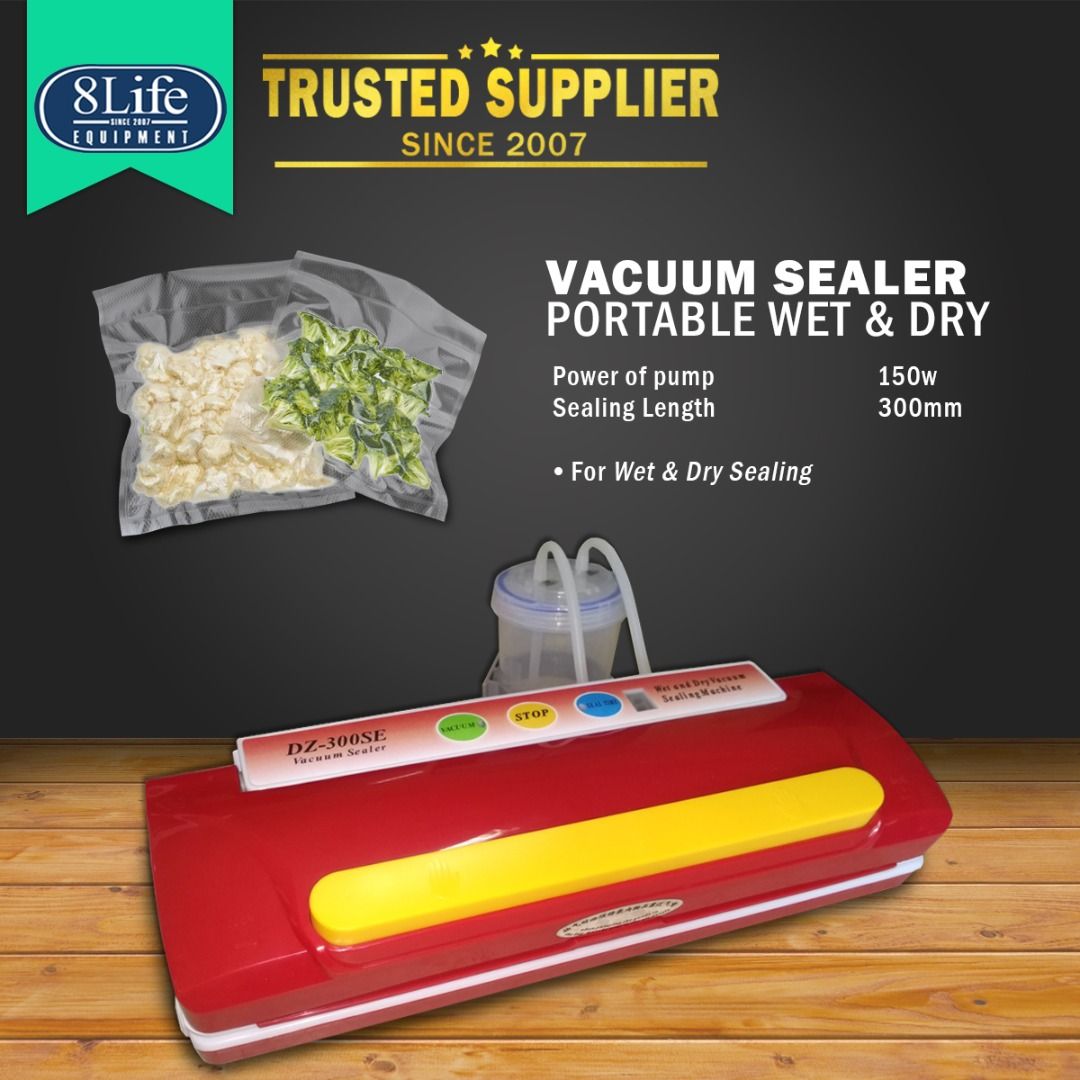 Digital Vacuum Sealer for liquid portable vacuum sealing machine (Category: Cleaning Tools & Supplies) located in Valenzuela. Submitted by eightlife_trading (Listing ID 238462156, Image 1). Description: OTHER AVAILABLE PRODUCTS: • Vacuum Machines • Hand Sealer All Metal Series • Foot Sealer Series • Band Sealer • Induction Sealer Series • Shrink Machine Series • Coding and Labeling Machines • Heat Gun • Air Compressor • Weighing Scale • Manual Fo