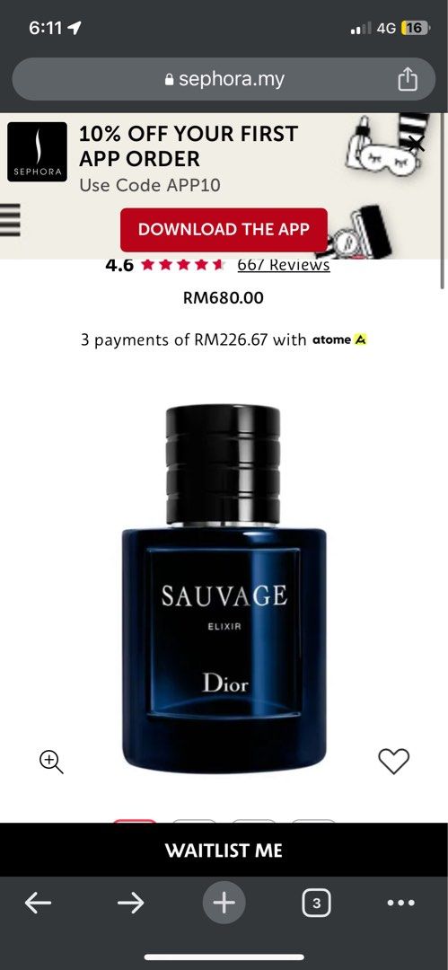 Dior Sauvage 200 ml