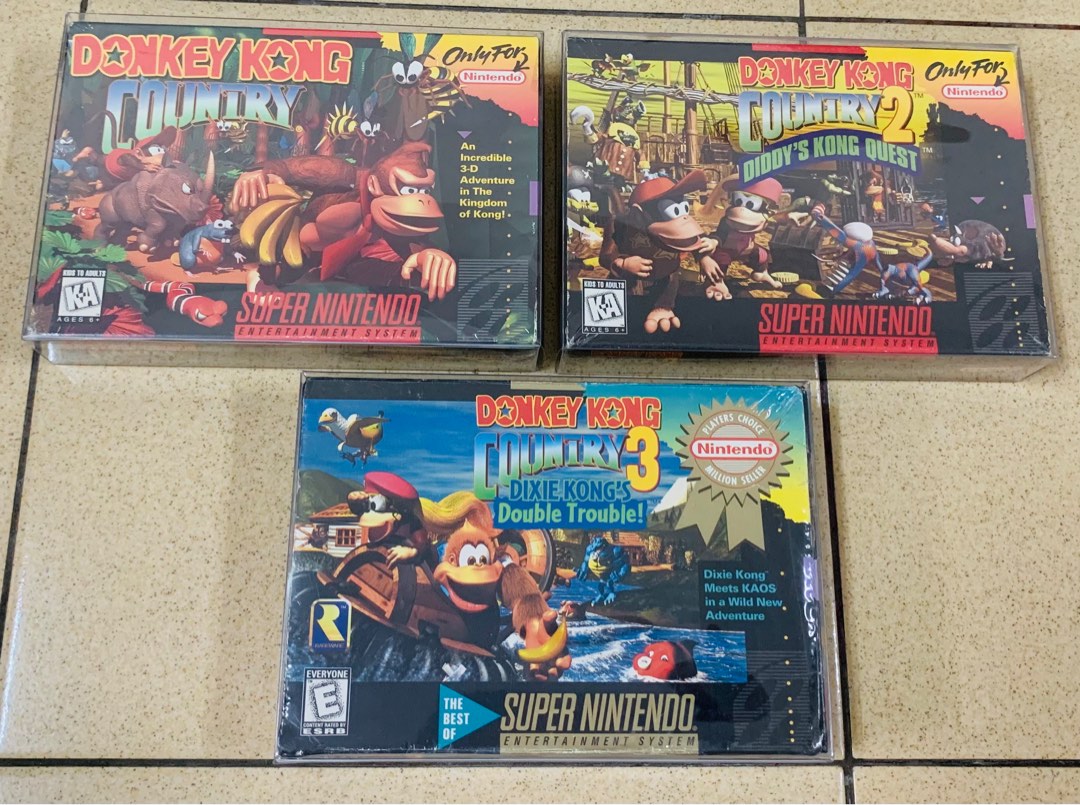 Donkey kong country shop 1 2 3