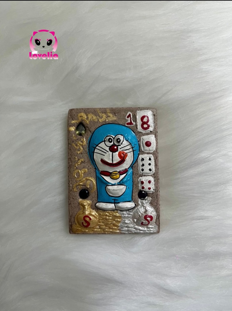 Doraemon Wealth Luck Charm By Lersi Gee Kong Believed For Overall