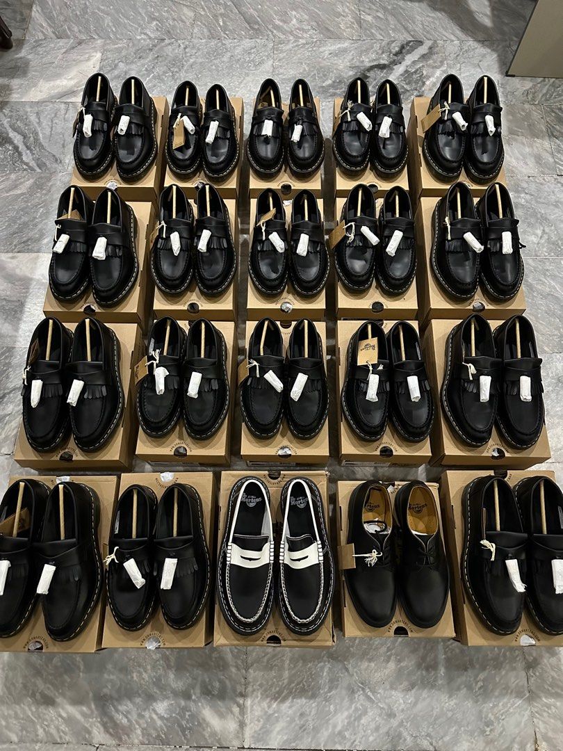 DR MARTENS ADRIAN LOAFERS 1461 PENTON BEX TWO TONE Men s