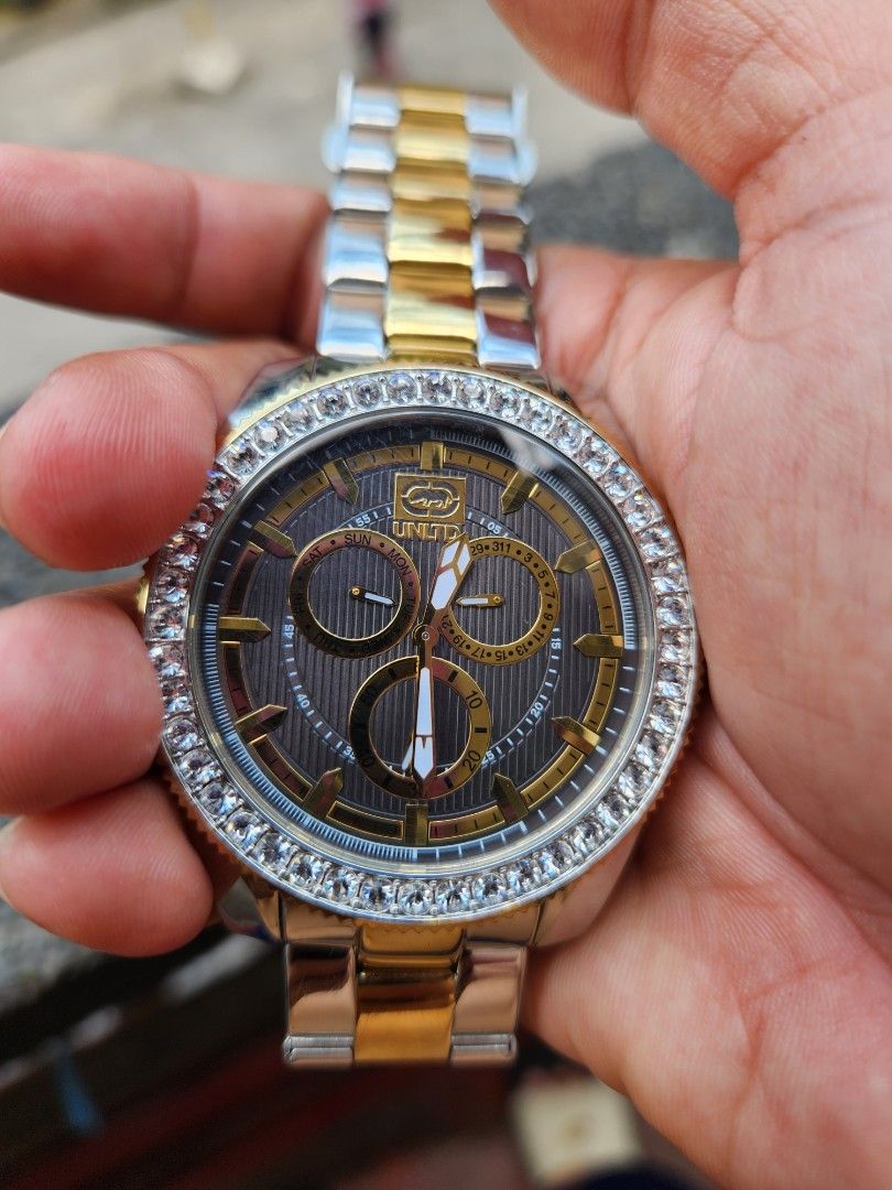 Ecko gold watch