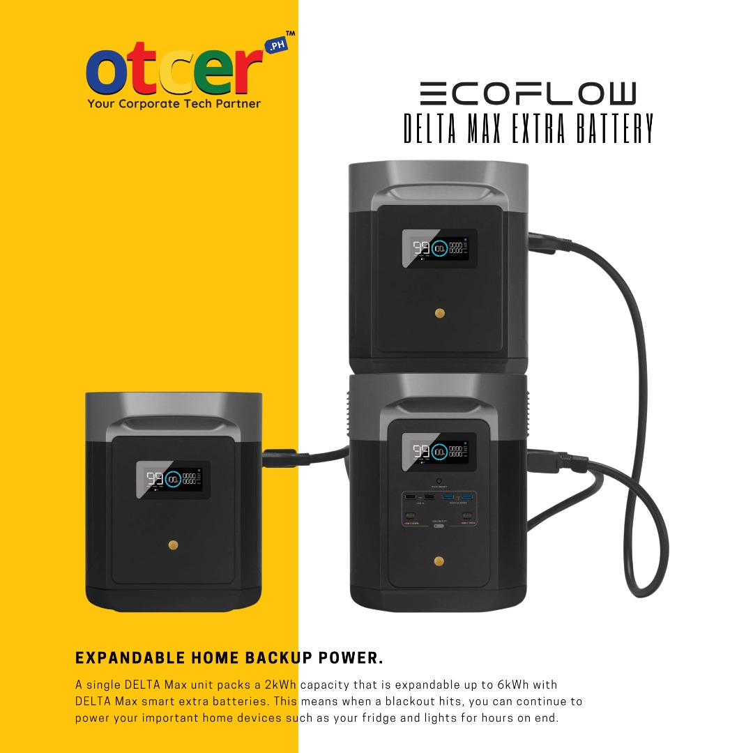 EcoFlow DELTA Max Extra Battery on Carousell