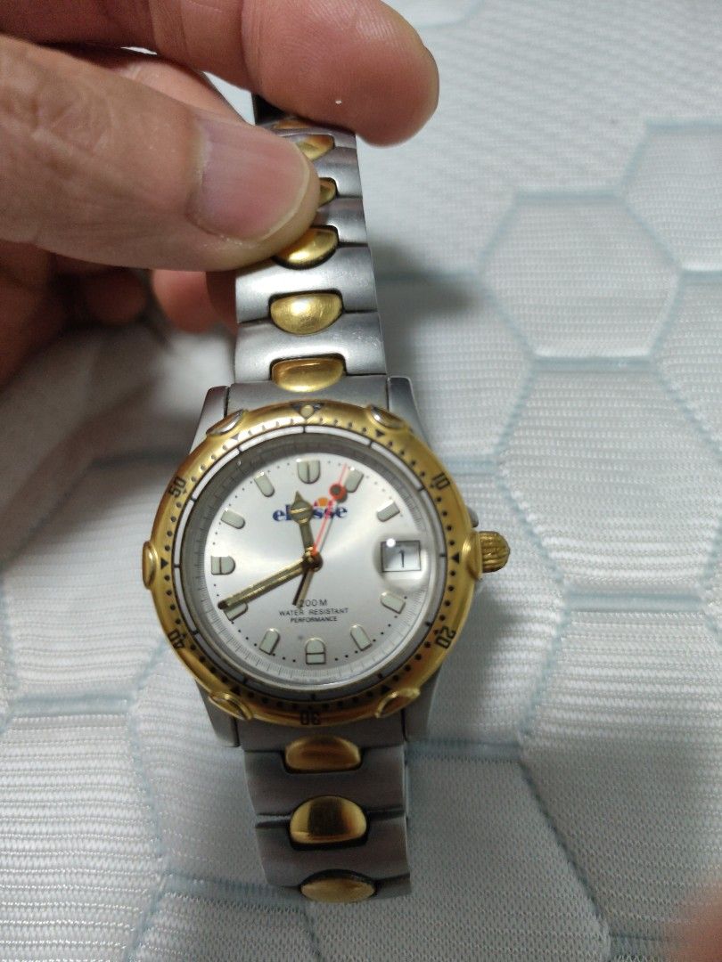 Ellesse sharkskin watch strap sales