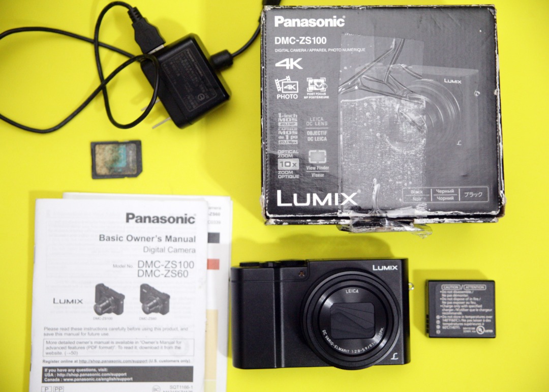 [Excellent] One Inch Sensor Panasonic Lumix DMCZS100/TZ100 With Super