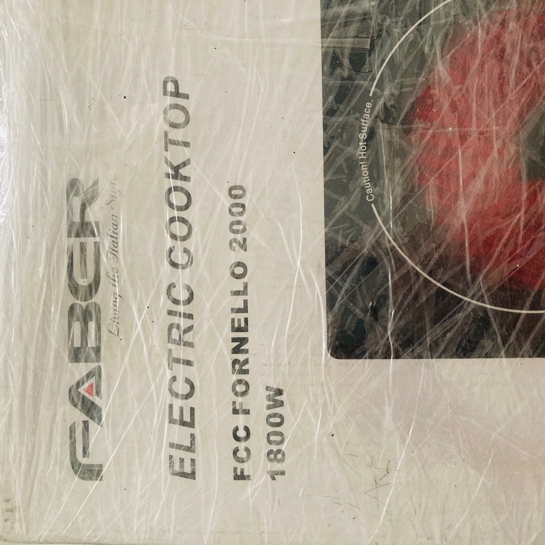FABER electric cooktop, TV & Home Appliances, Kitchen Appliances