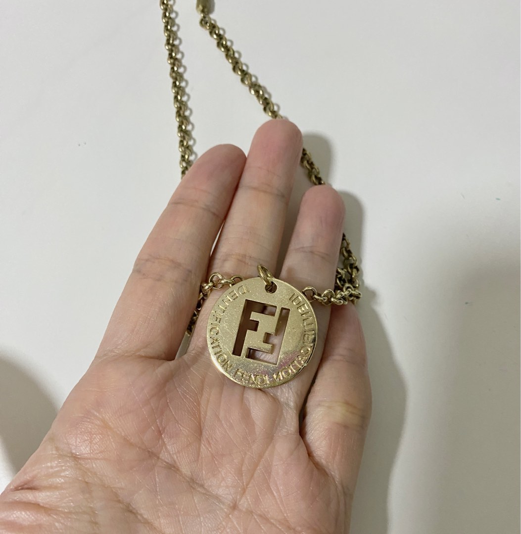Fendi hot sale id tag