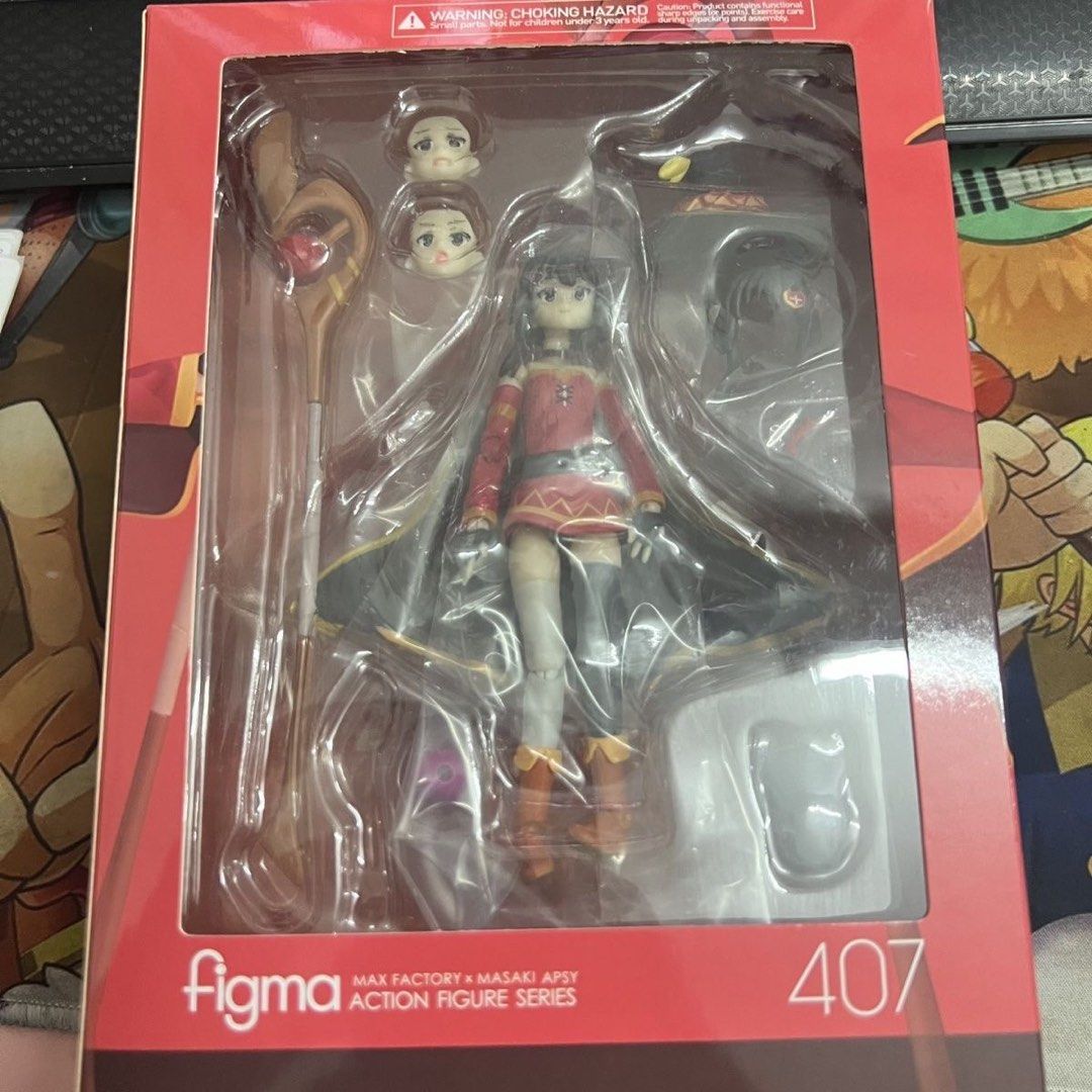 全新figure 惠惠關節可郁, 興趣及遊戲, 玩具& 遊戲類- Carousell