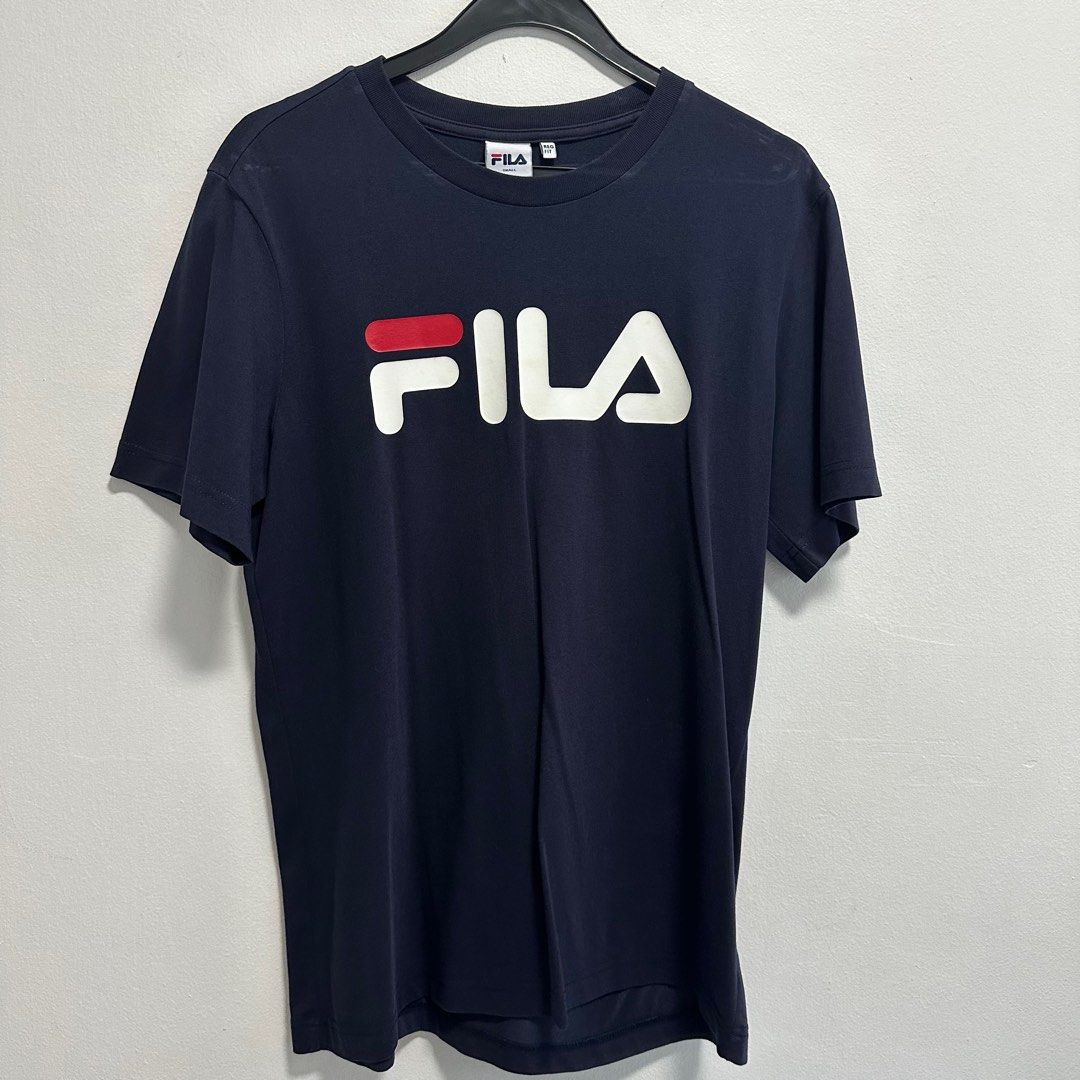 Fila Navy Tshirt Men s Fashion Tops Sets Tshirts Polo