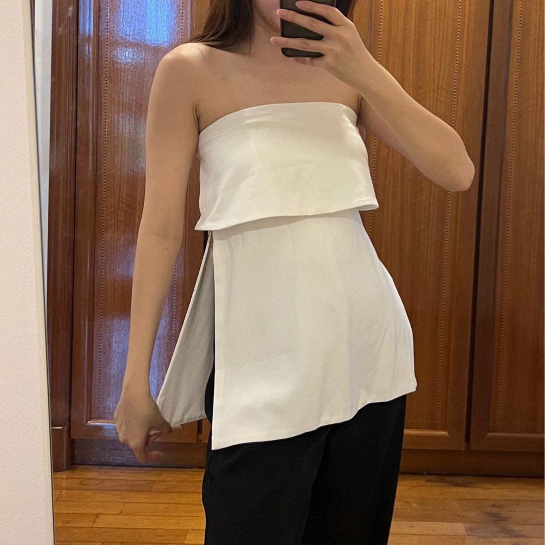 Flowy hot sale tube top