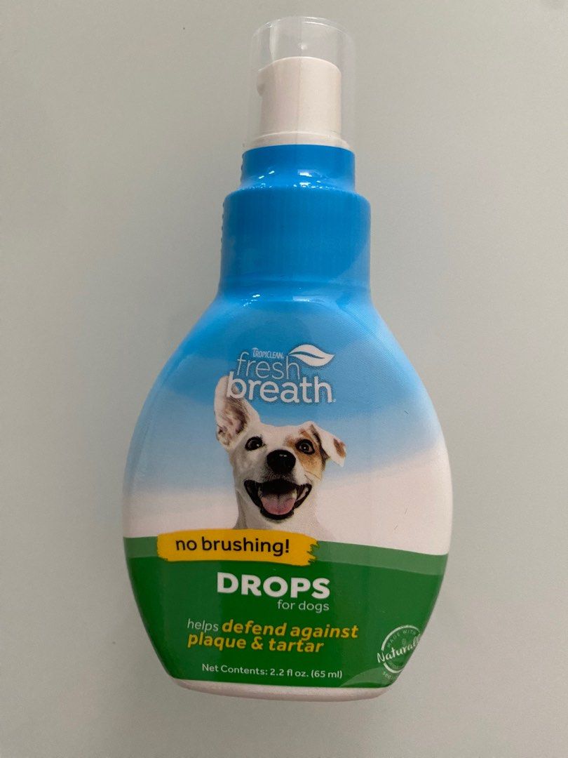 Fresh breath deals drops for dogs