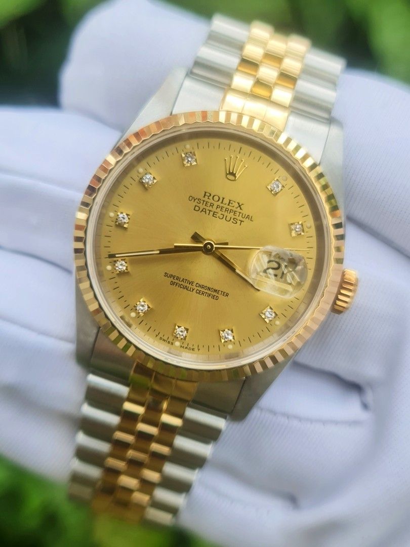 Harga rolex oyster clearance perpetual datejust 16233