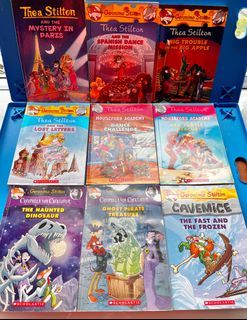 Geronimo and Thea Stilton softcover books ₱120 EACH