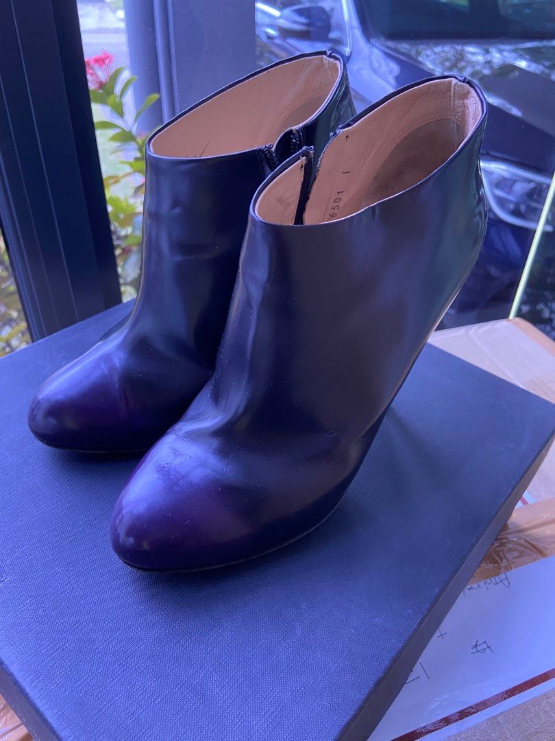 GIUSEPPE ZANOTTI LEATHER ANKLE BOOT Women s Fashion Footwear
